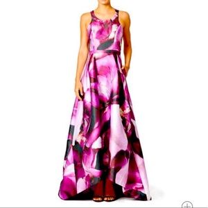 Monique Luhillier Floral Dress